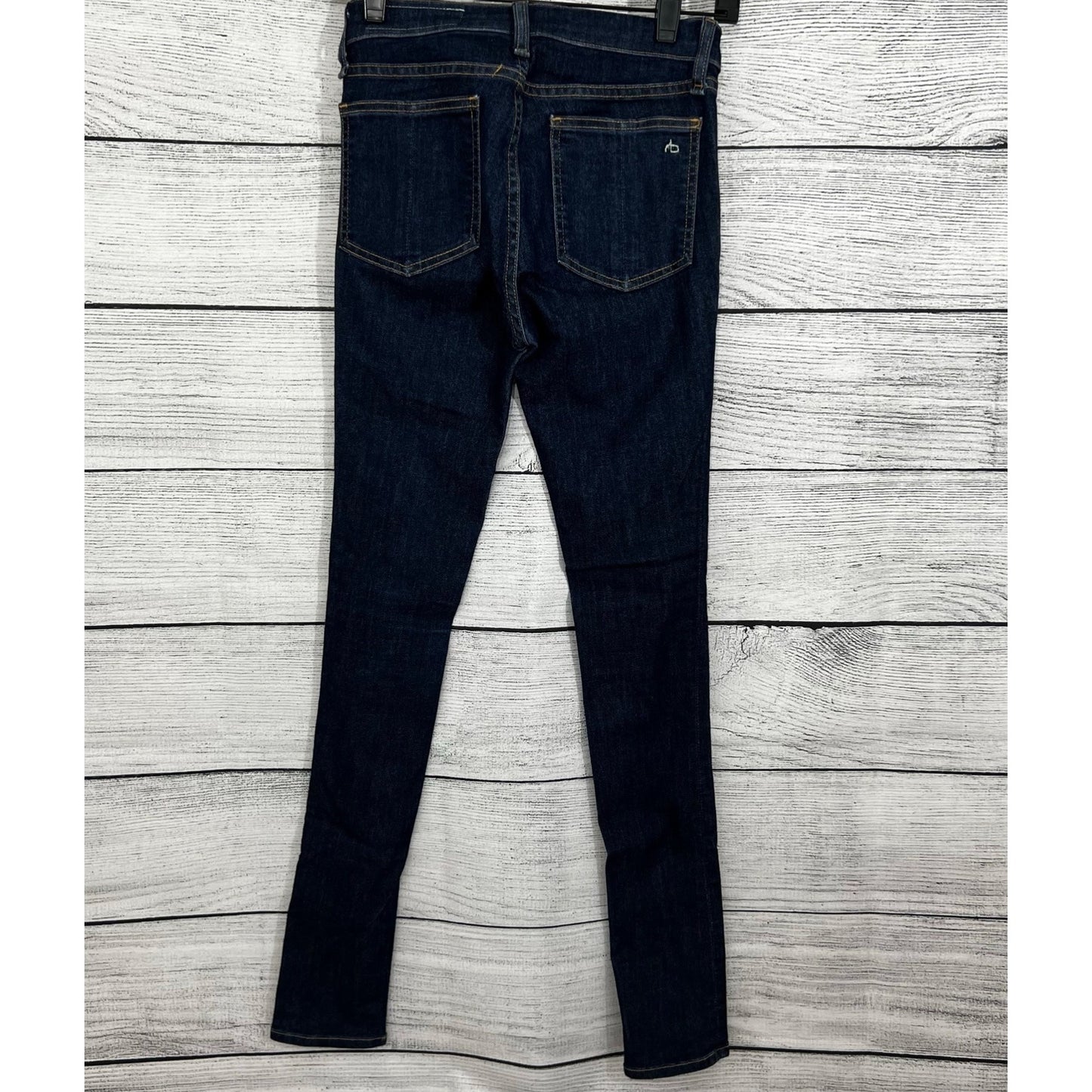 Rag & Bone Skinny Jeans Dark Wash Denim, Size 24