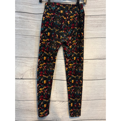 LuLaRoe Vibrant Abstract Leggings OS