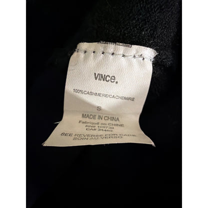 Vince Black 100% Cashmere Cardigan Sweater Size S