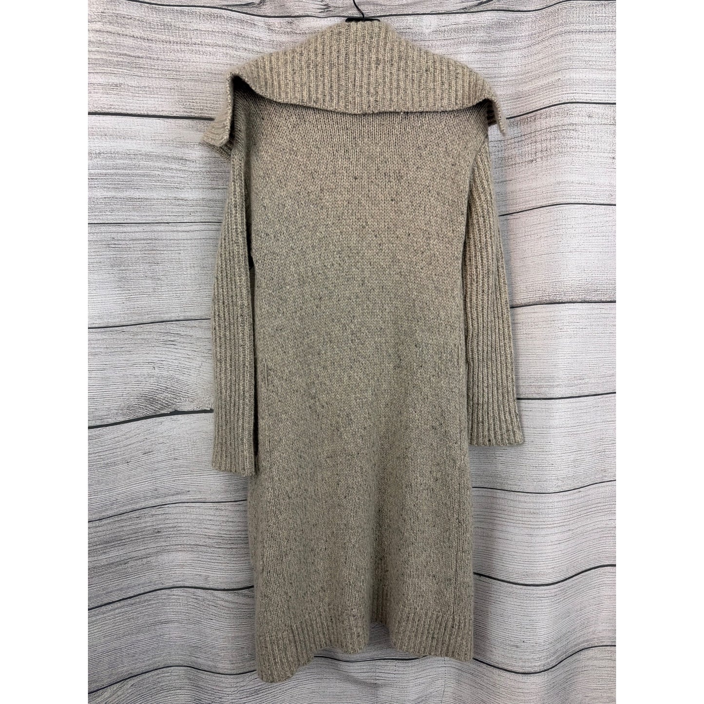 Autumn Cashmere Ribbed Draped Cardigan Size XS