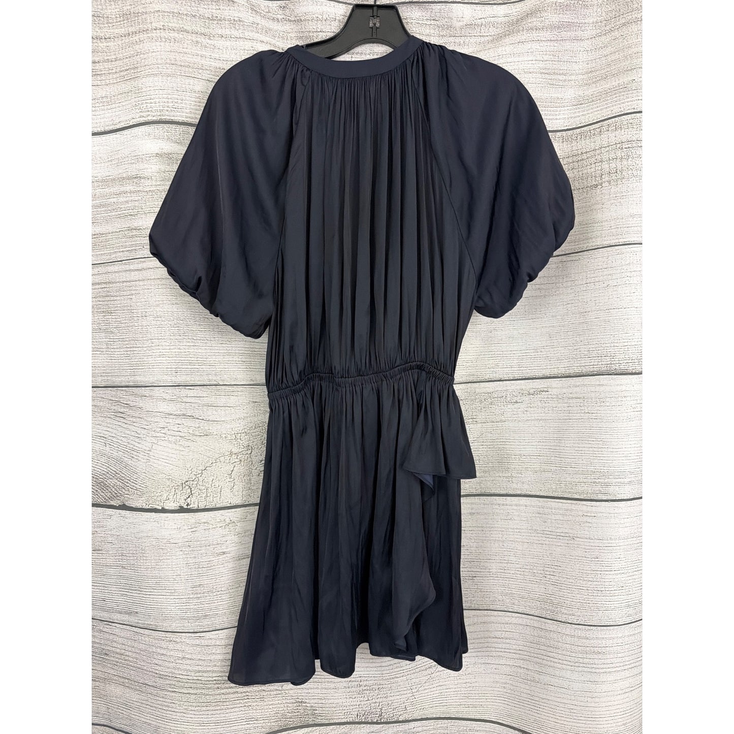 Zadig & Voltaire Romina Satin Navy Mini Dress Size XS