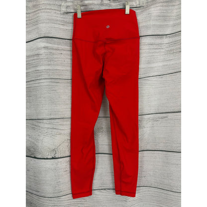 Hey Nuts High-Waisted Red Leggings Size XS