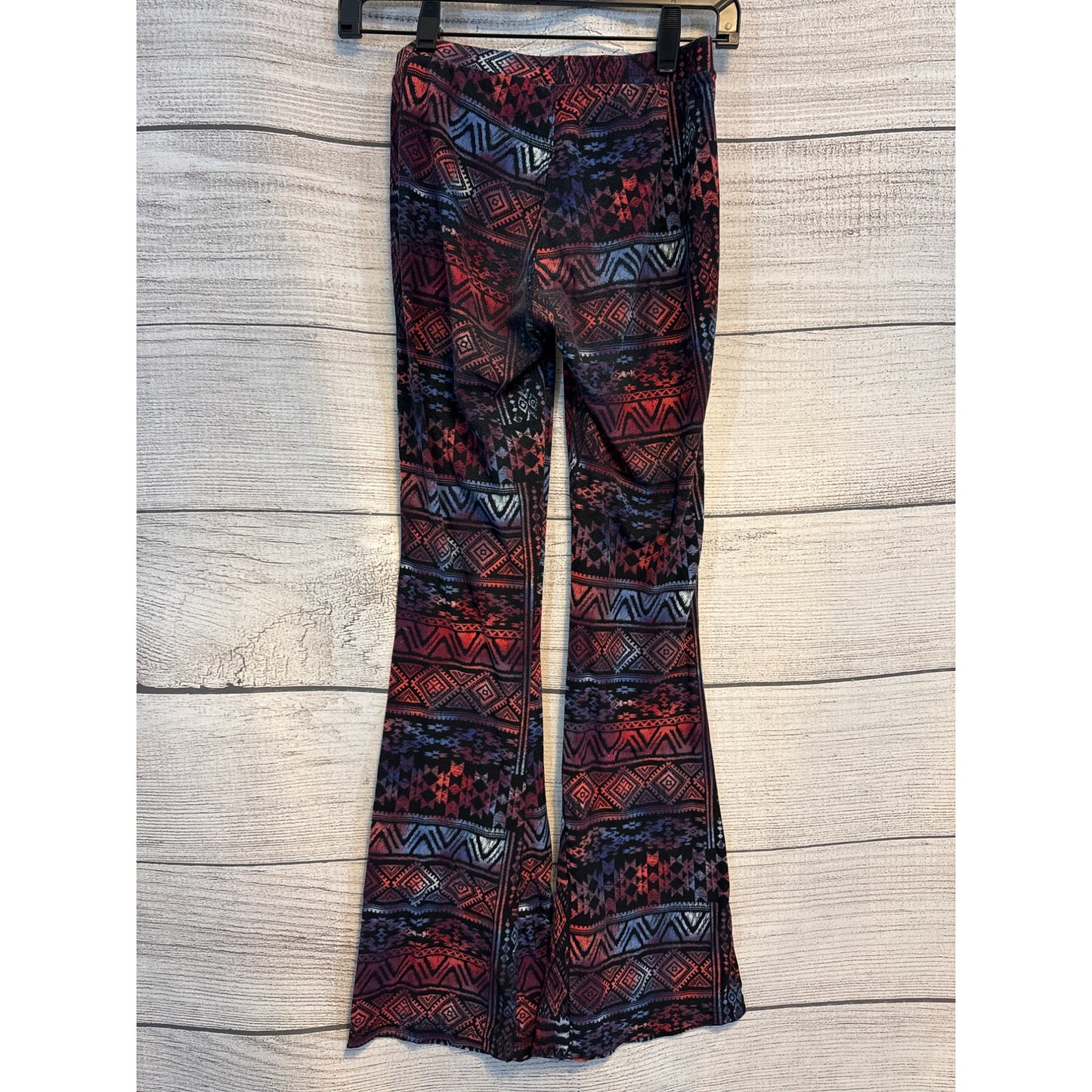 Hot Kiss Aztec Print Bell Bottom Pants Size S/M