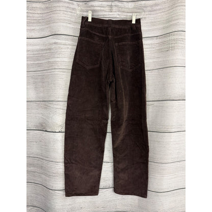 Madewell Brown Corduroy Balloon Pants Size 24