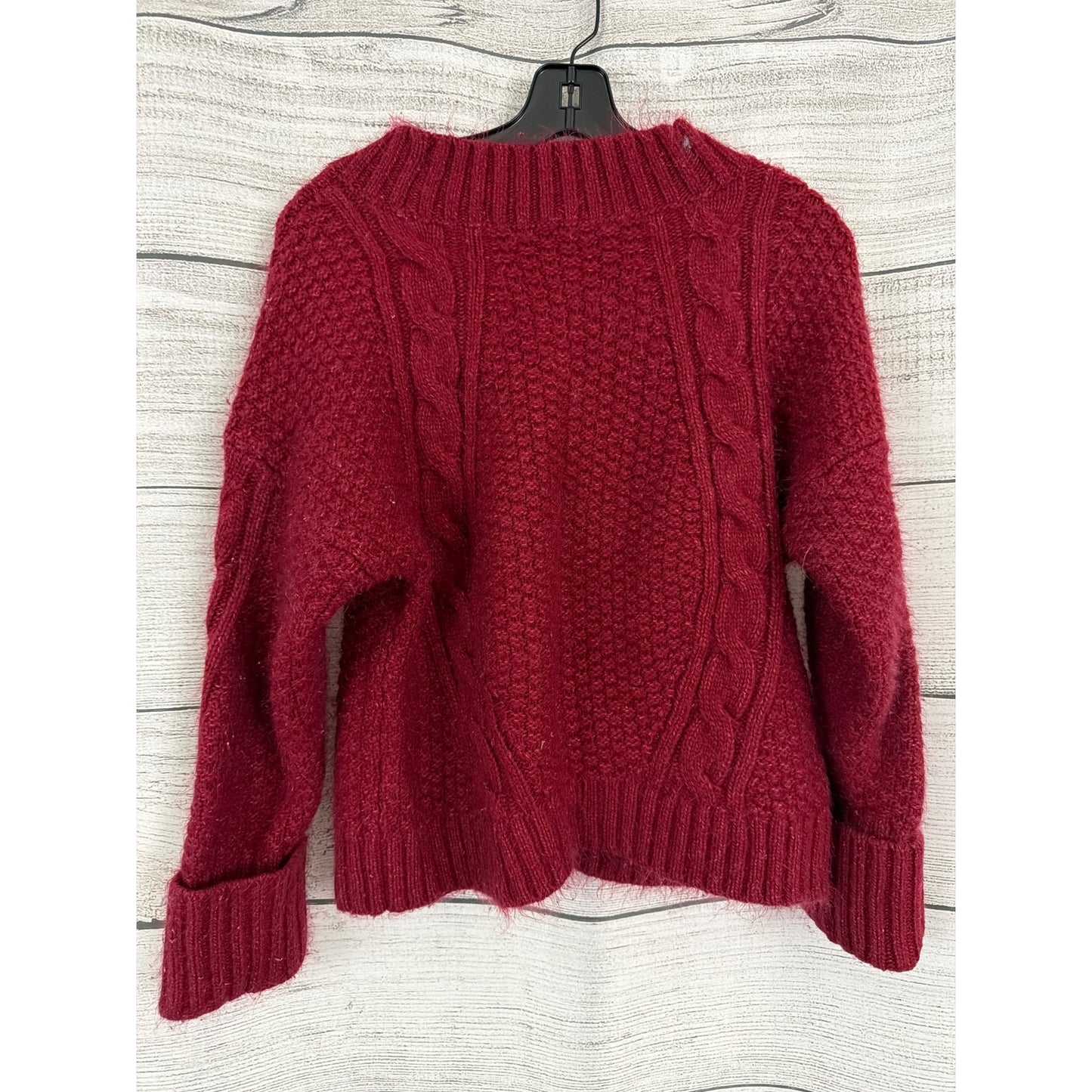 Abercrombie & Fitch Seed-Stitch Cable Cardigan Size M