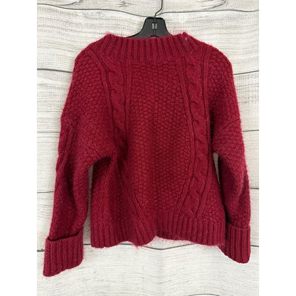 Abercrombie & Fitch Seed-Stitch Cable Cardigan Size M