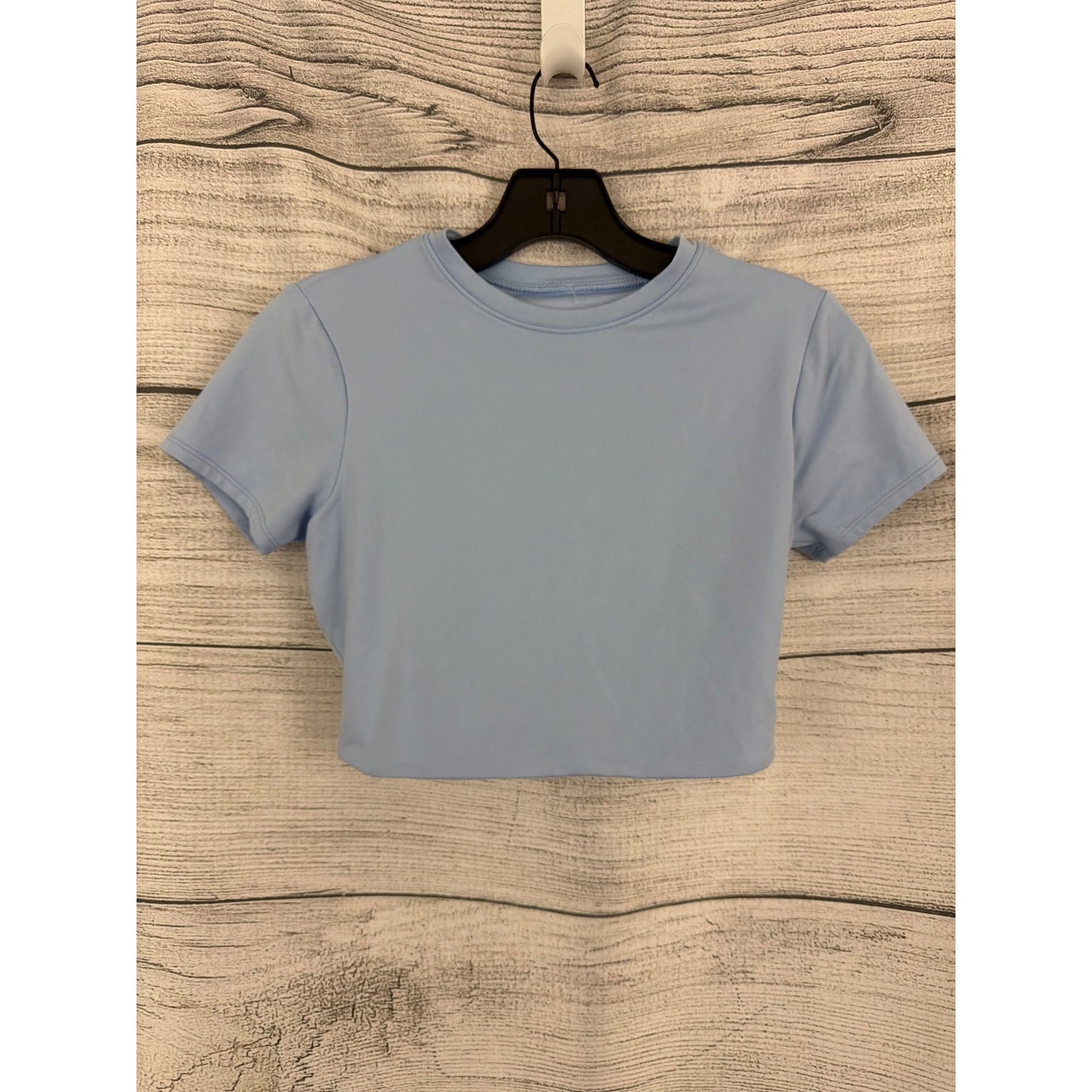 Alo Yoga Cropped Backspin Short Sleeve Size XS