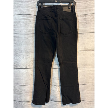 La Ligne Black Denim Flare Jeans Womens Size 28
