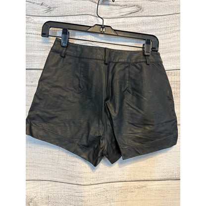 Forever 21 Essentials Faux Leather Shorts Size 2