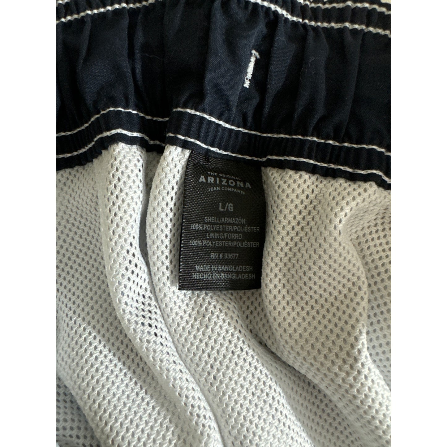 Men's Arizona Jean Company Swim Trunks Size L