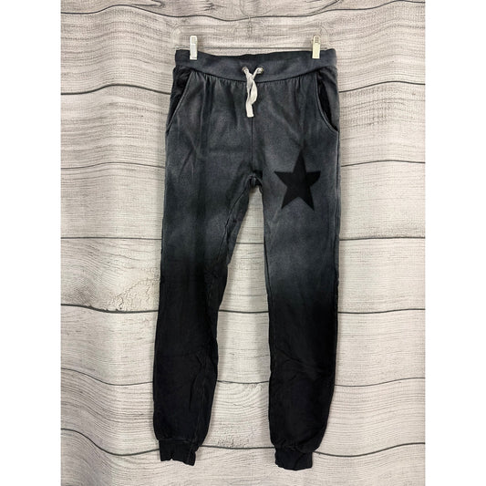 CHRLDR Black Ombre Joggers With Star Graphic Size M
