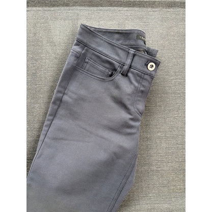 Theory Grey Slim Fit Pants Size 4