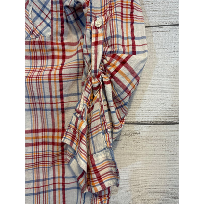 Mossimo Supply Co. Plaid Button-Up Shirt M