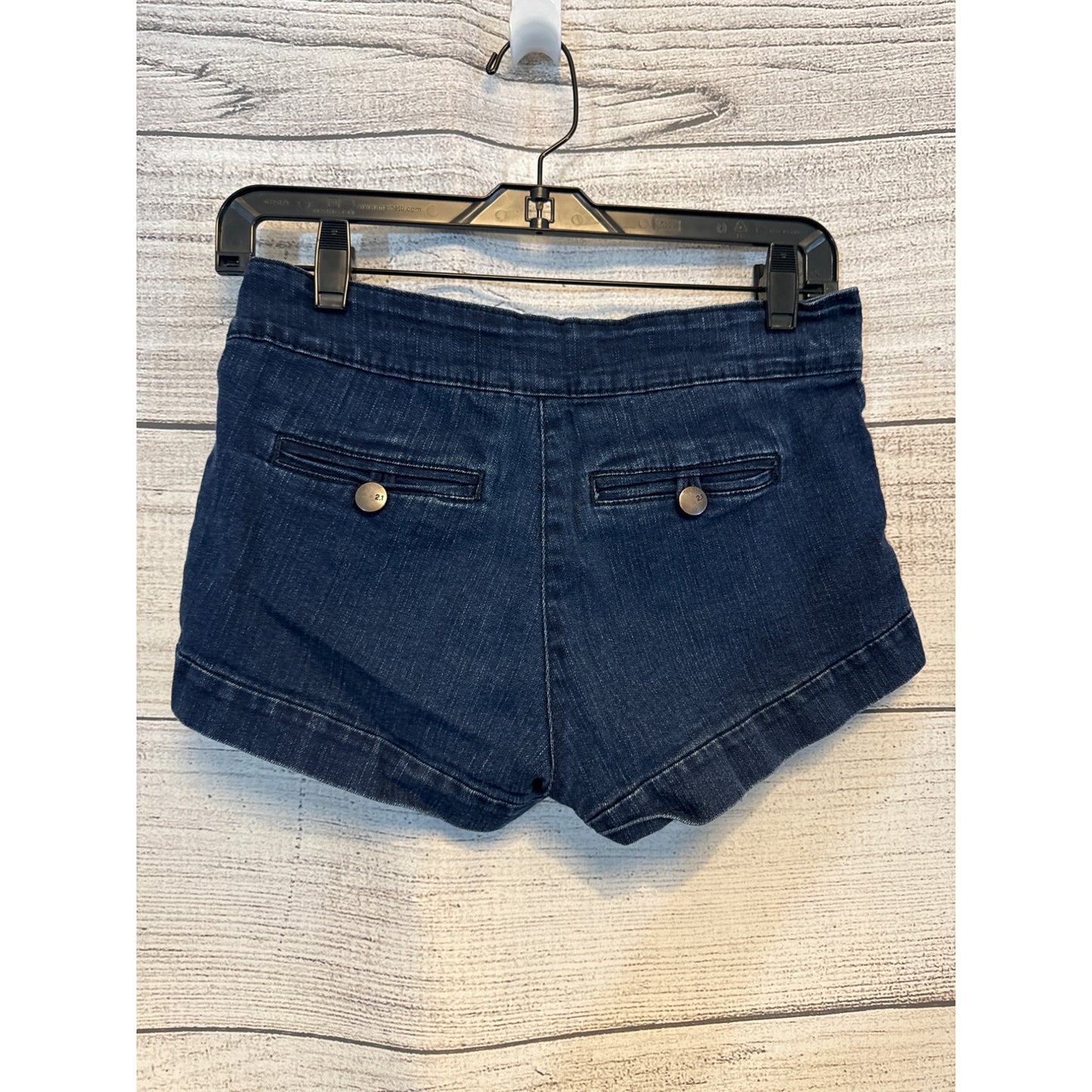 Forever 21 Denim Women's High-Waist Button Fly Shorts Size 27