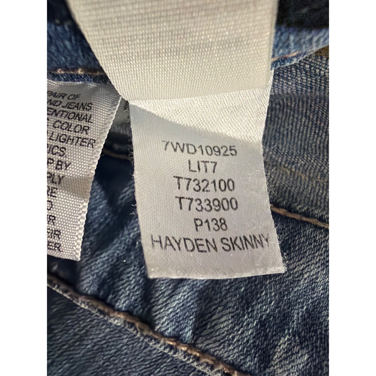 Lucky Brand Hayden Skinny Jeans Size 2/26