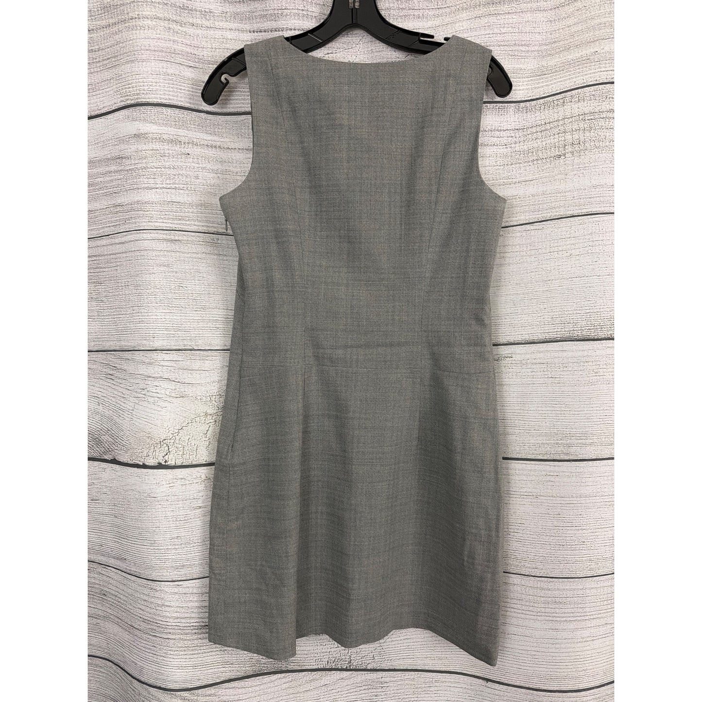 Theory Gray Sleeveless Shift Dress Size 6