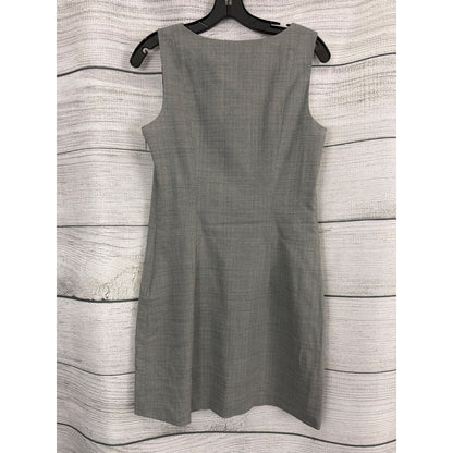 Theory Gray Sleeveless Shift Dress Size 6