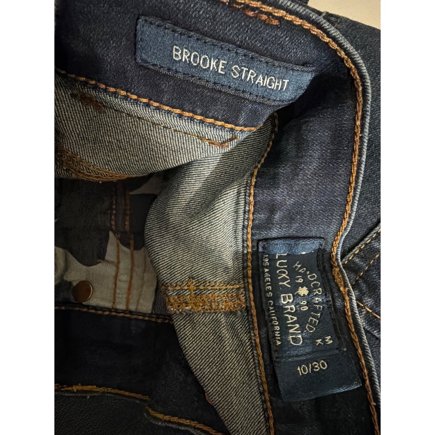 Lucky Brand Brooke Straight Leg Jeans Size 10/30