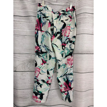 White House Black Market Floral Print Pants Size XS