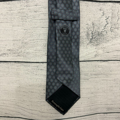 NWOT Mens Ermenegildo Zegna Geometric Print Silk Tie