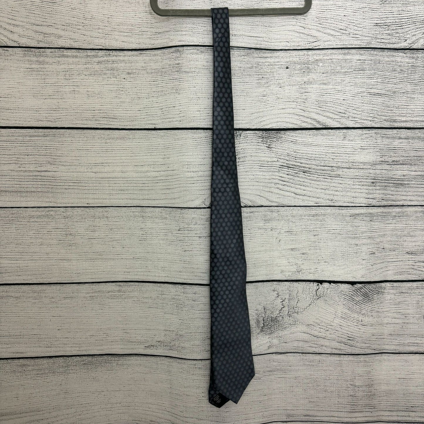 NWOT Mens Ermenegildo Zegna Geometric Print Silk Tie