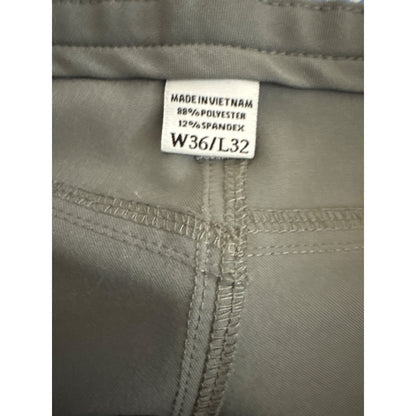 FootJoy Mens Athletic Fit Gray Golf Pants W36/L32