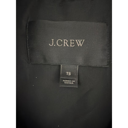 J.Crew Wintress Puffer Coat With Faux Fur Hood & Belt Size TS