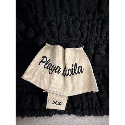 Playa Lucila Eyelet Smocked Mini Skirt Size XS