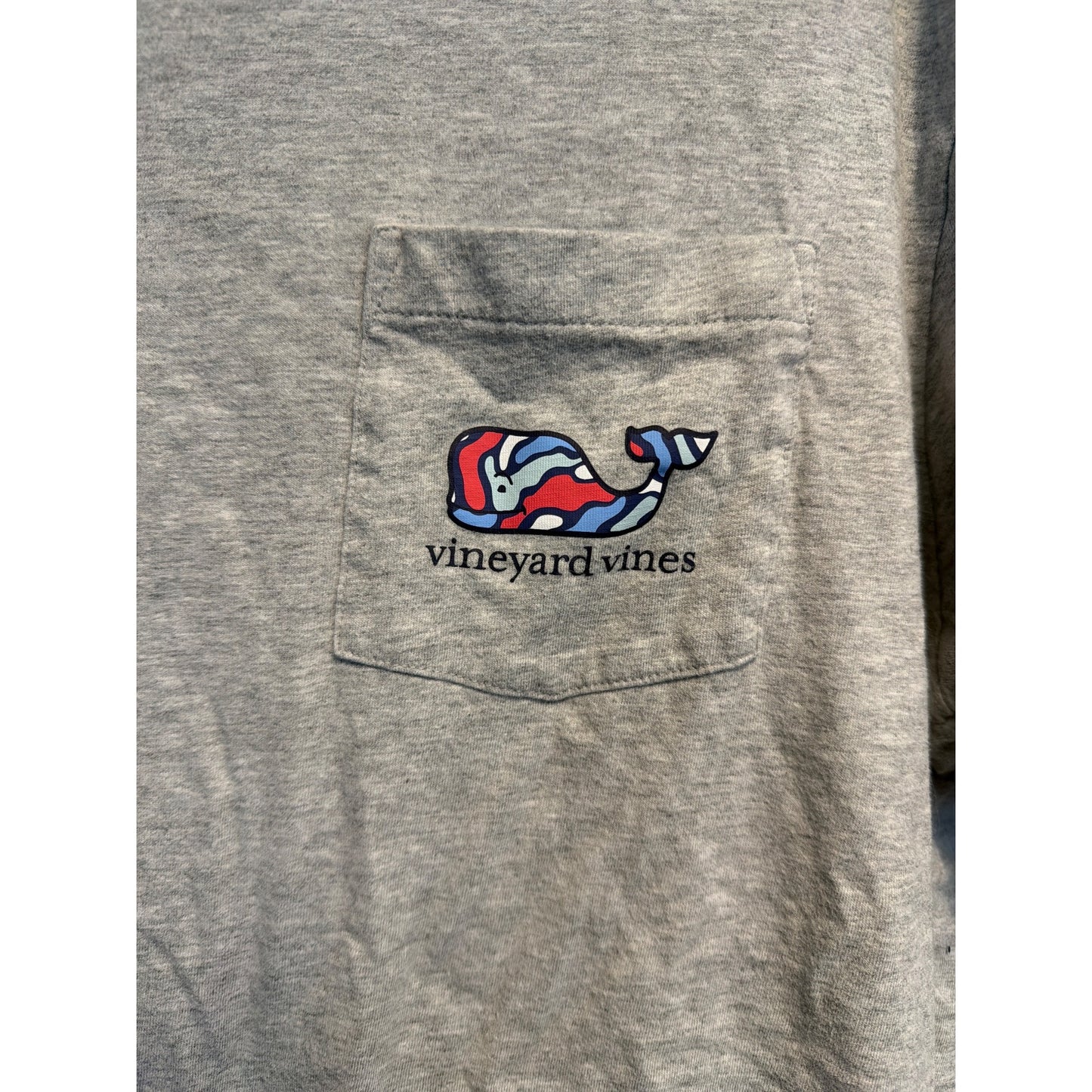 Vineyard Vines Mens Whale Design Tee Size M