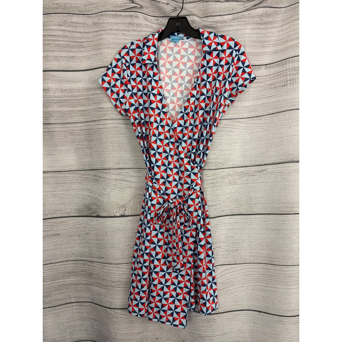 J. McLaughlin For Dillards Lila Collared Wrap Dress Size M