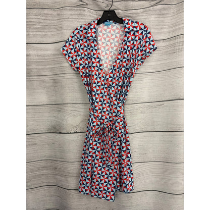 J. McLaughlin For Dillards Lila Collared Wrap Dress Size M