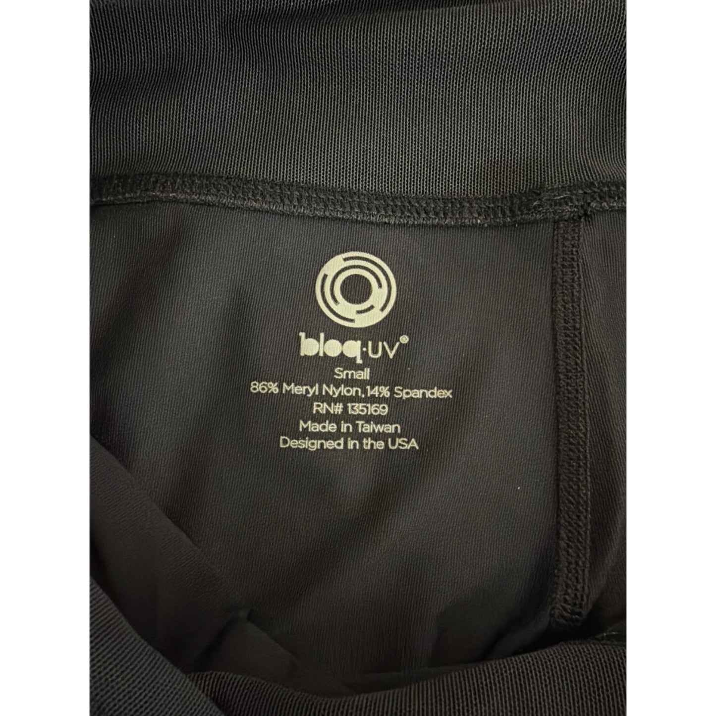 Bloq UV Skirted Black Leggings Size S