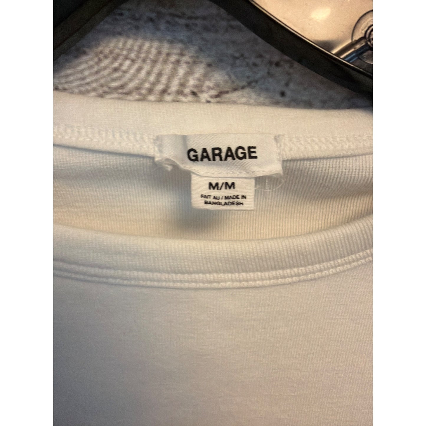 Garage New York City Graphic Baby Tee Size M