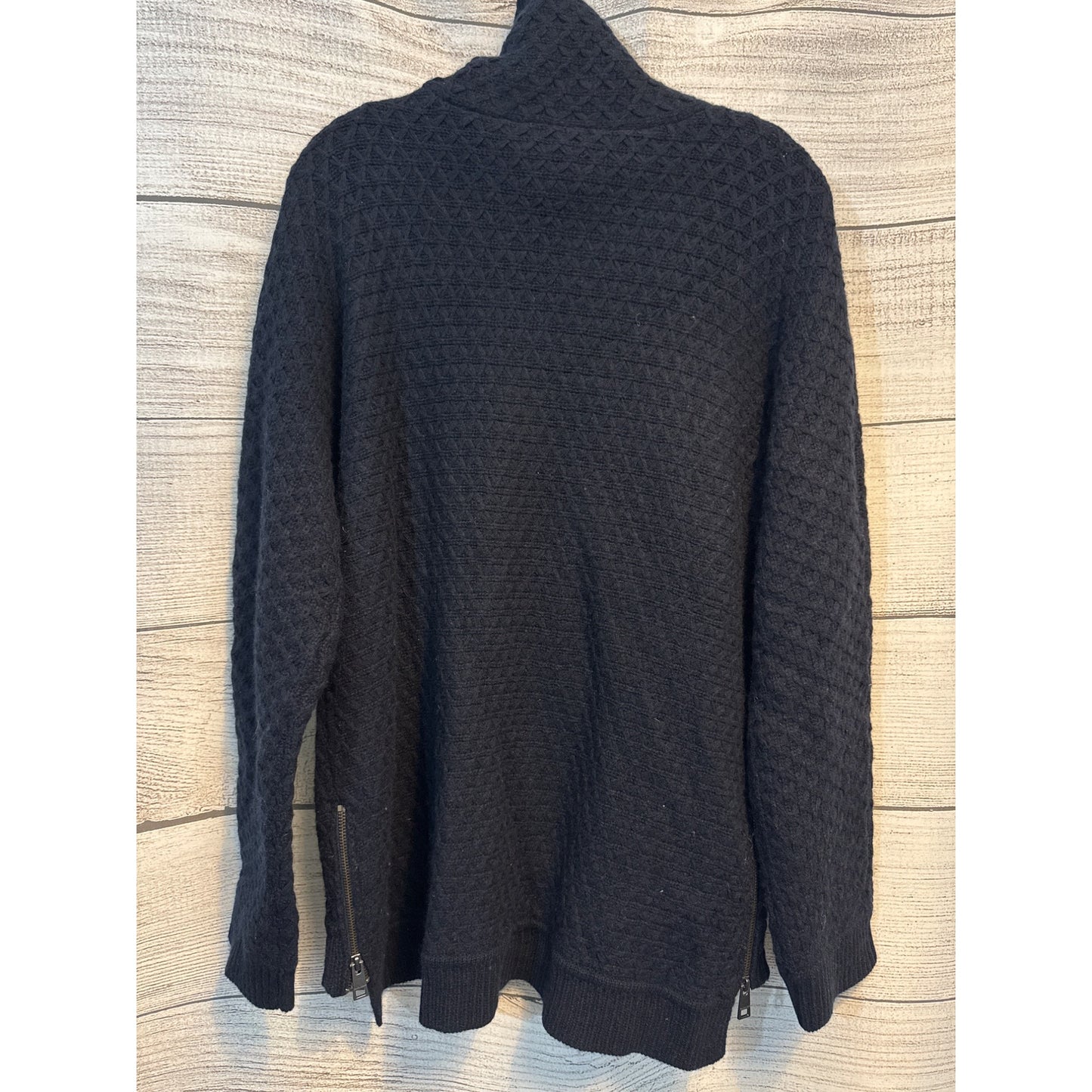 Zadig & Voltaire Cashmere Side Zip Turtleneck Sweater Size XS