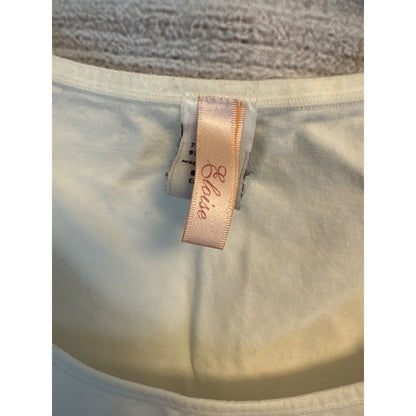 Eloise Seamless Stretch Tank Top Duo White Black Size M