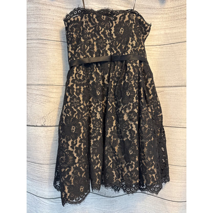 Robert Rodriguez For Neiman Marcus Lace Strapless Dress By Size 2