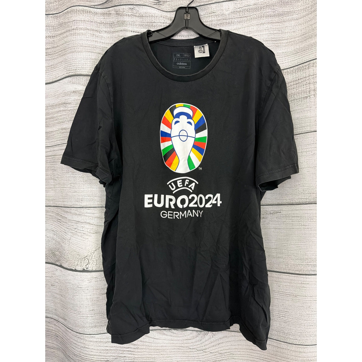 Mens Adidas UEFA Euro 2024 Germany T-Shirt Size XXL