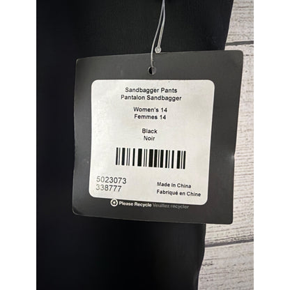 NWT MEC Sandbagger Outdoor Black Pants Size 14