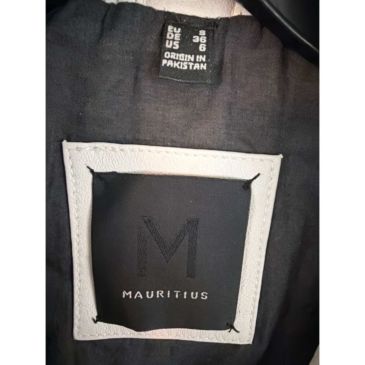 Mauritius Wana SF Leather Jacket Size US 6