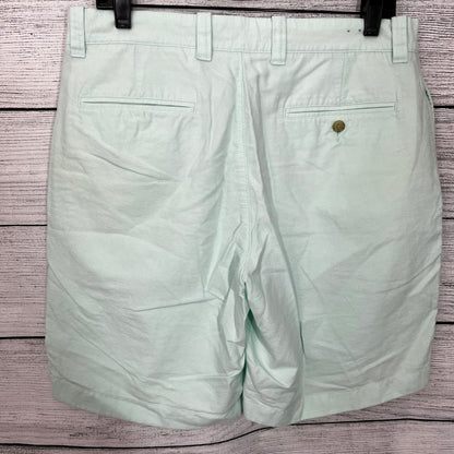 J. Crew Mint Green Preppy Chino Shorts, Size 33