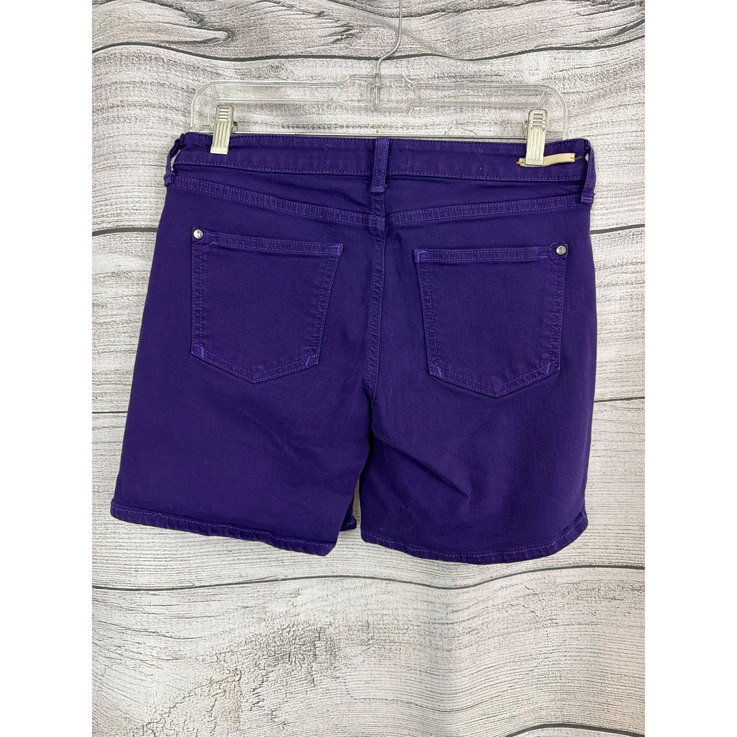 Anthropology Pilcro And The Letterpress Purple Denim Shorts Size 26