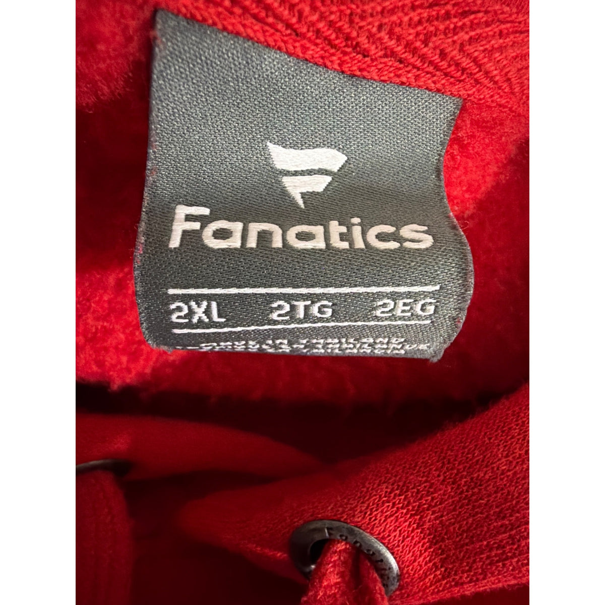 Mens Fanatics Chicago Blackhawks Red Hoodie Size XXL