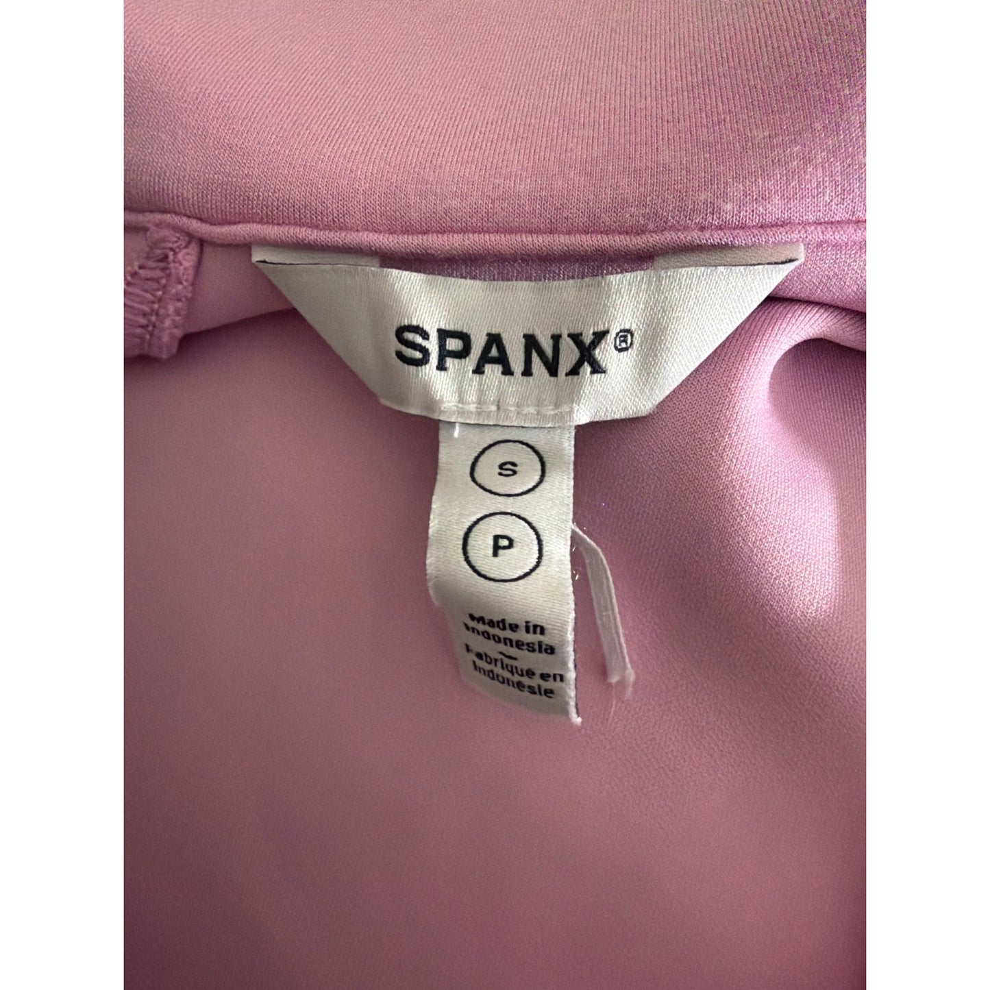 Spanx AirEssentials Half Zip Petunia Size S
