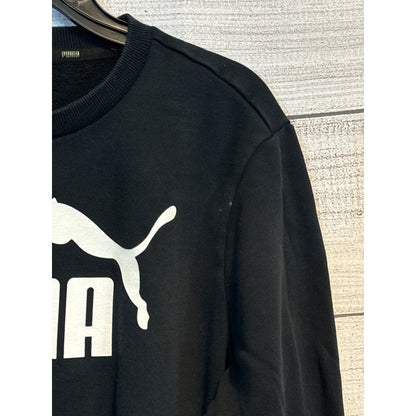 Puma Mens Black Crewneck Sweatshirt Size M