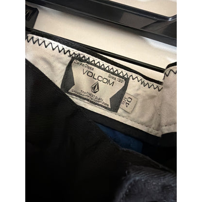 Volcom Mens Black Chino Pants Size 40