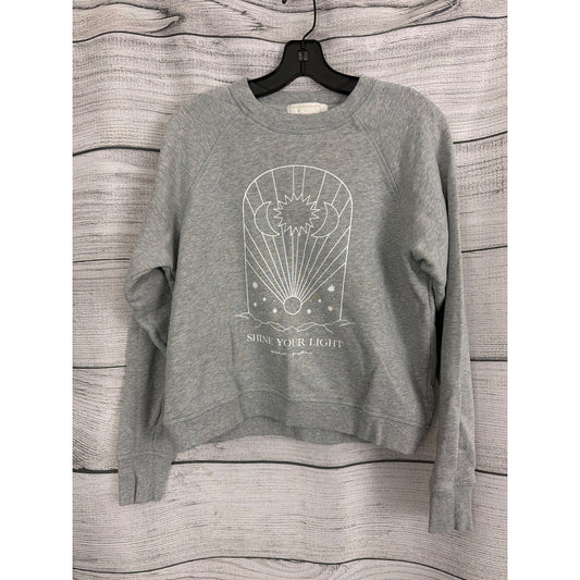 Spiritual Gangster Shine Your Light Graphic Sweatshirt Size S
