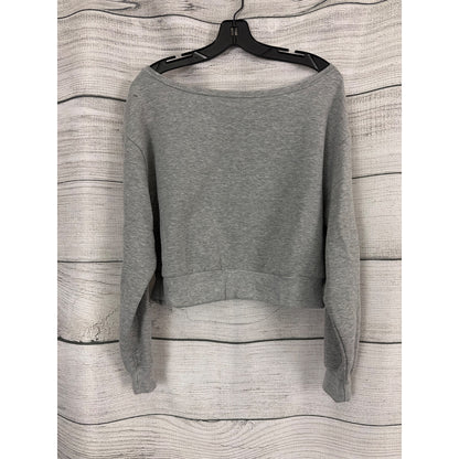 Suzette Collection Cloud Soft Off-Shoulder Sweatshirt Size M/L