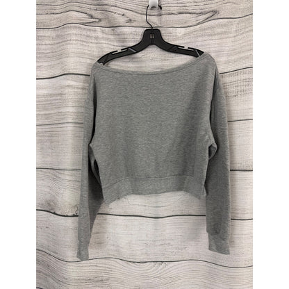 Suzette Collection Cloud Soft Off-Shoulder Sweatshirt Size M/L