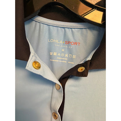 Lohla Sport Mia Short Sleeve Polo Shirt Size M