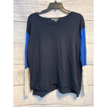 Vince Colorblock Long Sleeve Sweater Size S